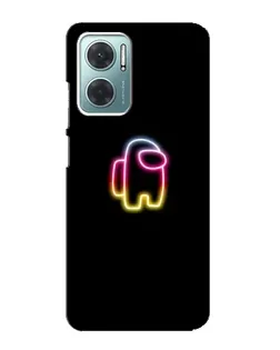 Чехол для Xiaomi Redmi Note 11E с картинкой «Among Us градиент»