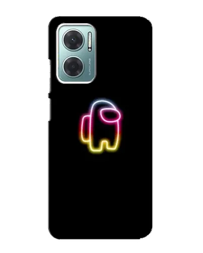 Чехол для Xiaomi Redmi Note 11E с картинкой «Among Us градиент»