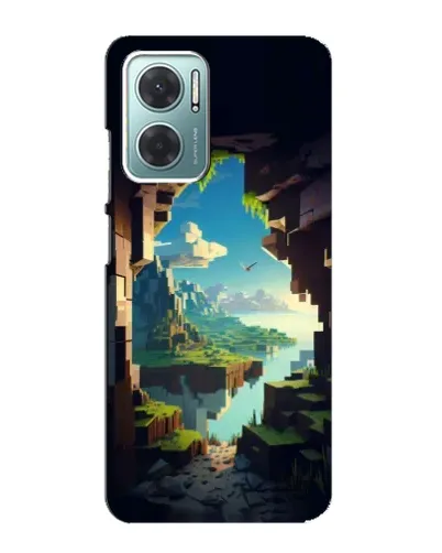 Чохол для Xiaomi Redmi Note 11E з картинкою «Вид з печери»