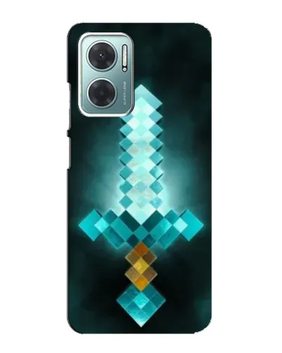 Чохол для Xiaomi Redmi Note 11E з картинкою «Алмазний меч неон»