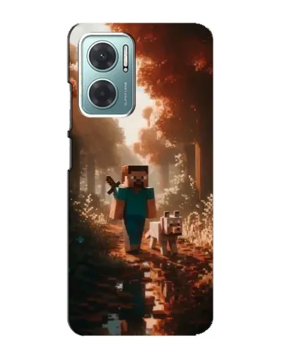 Чохол для Xiaomi Redmi Note 11E з картинкою «Стів у лісі»