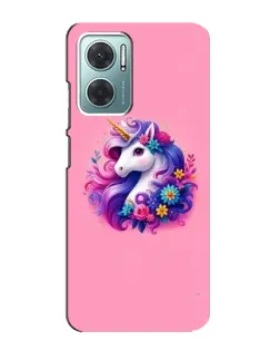 Чехол для Xiaomi Redmi Note 11E с картинкой «Сказочный единорог»