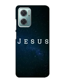 Чехол для Xiaomi Redmi Note 11E с картинкой «Звездное небо Jesus»