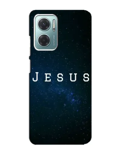 Чехол для Xiaomi Redmi Note 11E с картинкой «Звездное небо Jesus»