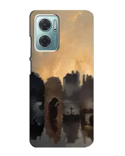 Чехол для Xiaomi Redmi Note 11E с картинкой «Дорога к вере»