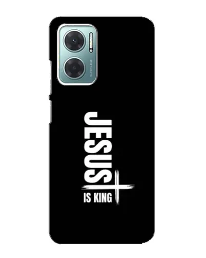 Чехол для Xiaomi Redmi Note 11E с картинкой «Вертикаль веры Jesus»