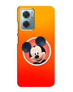 Чехол для Xiaomi Redmi Note 11E с картинкой «Mickey в круге»