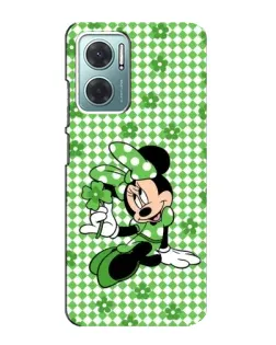Чехол для Xiaomi Redmi Note 11E с картинкой «Mickey в клетку»