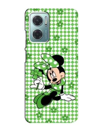 Чехол для Xiaomi Redmi Note 11E с картинкой «Mickey в клетку»