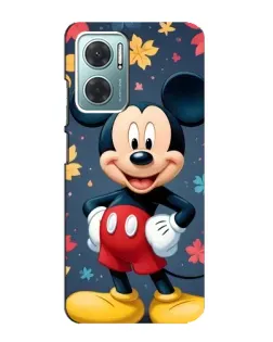 Чехол для Xiaomi Redmi Note 11E с картинкой «Осенний Mickey Mouse»