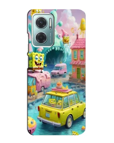 Чехол для Xiaomi Redmi Note 11E с картинкой «Монстр-трак приключения»