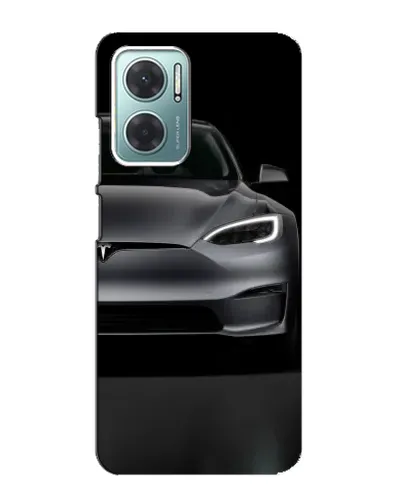 Чехол для Xiaomi Redmi Note 11E с картинкой «Tesla Model S Look»