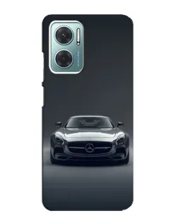 Чехол для Xiaomi Redmi Note 11E с картинкой «Mercedes на черном»