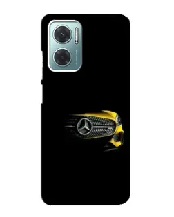 Чехол для Xiaomi Redmi Note 11E с картинкой «Mercedes — ретро стиль»