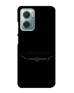 Чехол для Xiaomi Redmi Note 11E с картинкой «Mercedes Stealth Look»