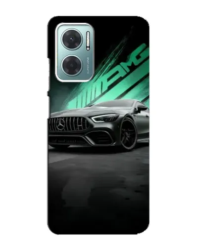Чехол для Xiaomi Redmi Note 11E с картинкой «Темный Mercedes AMG»