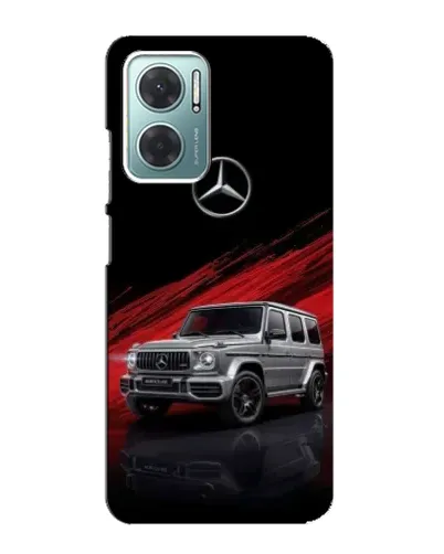 Чехол для Xiaomi Redmi Note 11E с картинкой «Mercedes G-Class красный»