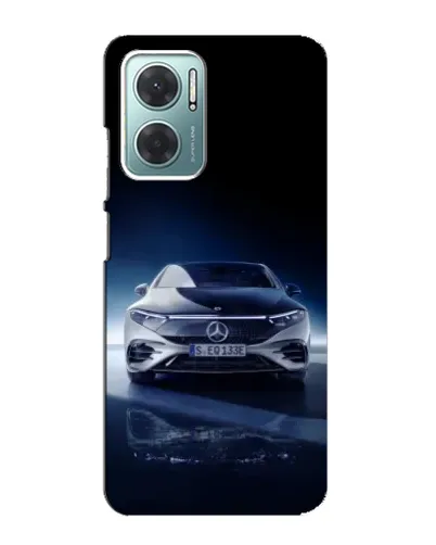 Чехол для Xiaomi Redmi Note 11E с картинкой «Ночной Mercedes EQ»