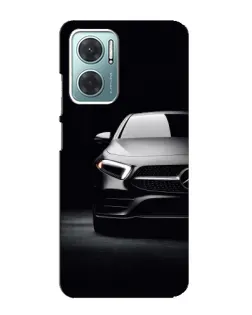 Чехол для Xiaomi Redmi Note 11E с картинкой «Свет фар Mercedes»