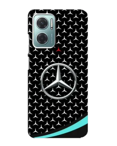 Чехол для Xiaomi Redmi Note 11E с картинкой «Mercedes — бирюзовый акцент»