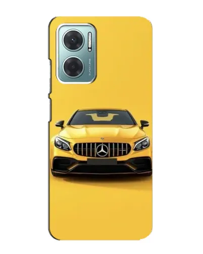 Чехол для Xiaomi Redmi Note 11E с картинкой «Желтый Mercedes GT»