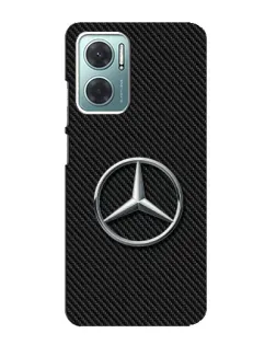 Чехол для Xiaomi Redmi Note 11E с картинкой «Карбоновый Mercedes стиль»