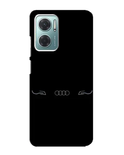 Чехол для Xiaomi Redmi Note 11E с картинкой «Audi — световой подпись»