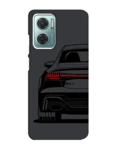 Чехол для Xiaomi Redmi Note 11E с картинкой «Задняя часть Audi — арт»