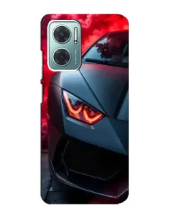 Чехол для Xiaomi Redmi Note 11E с картинкой «Lamborghini красное сияние»