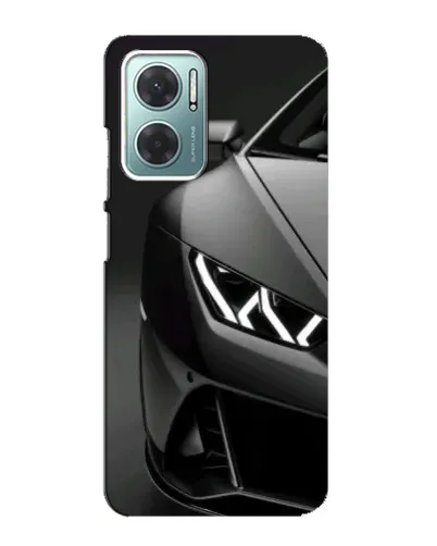 Чехол для Xiaomi Redmi Note 11E с картинкой «Lamborghini фары детализация»