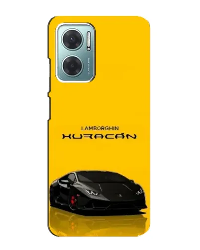 Чехол для Xiaomi Redmi Note 11E с картинкой «Lamborghini Huracan черный»