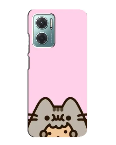 Чехол для Xiaomi Redmi Note 11E с картинкой «Pusheen и печенье»