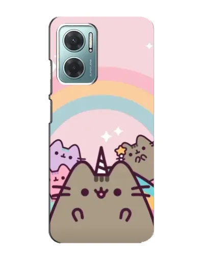 Чехол для Xiaomi Redmi Note 11E с картинкой «Единорог Pusheen»