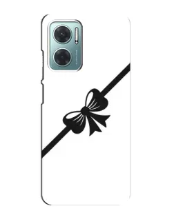 Чехол для Xiaomi Redmi Note 11E с картинкой «Диагональный бант»