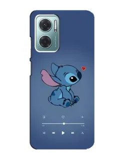 Чехол для Xiaomi Redmi Note 11E с картинкой «Музыкальный Stitch» Чехол для Xiaomi Redmi Note 11E с картинкой «Музыкальный Stitch»