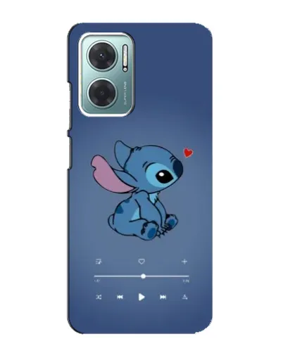 Чехол для Xiaomi Redmi Note 11E с картинкой «Музыкальный Stitch»