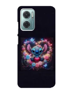 Чехол для Xiaomi Redmi Note 11E с картинкой «Stitch в цветах» Чехол для Xiaomi Redmi Note 11E с картинкой «Stitch в цветах»