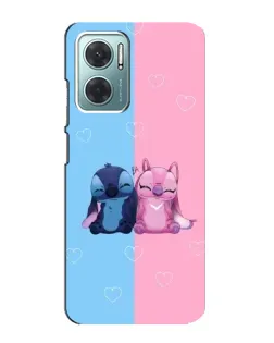 Чехол для Xiaomi Redmi Note 11E с картинкой «Stitch и Angel Love» Чехол для Xiaomi Redmi Note 11E с картинкой «Stitch и Angel Love»