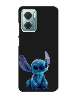 Чохол для Xiaomi Redmi Note 11E з картинкою «Стіч на чорному»