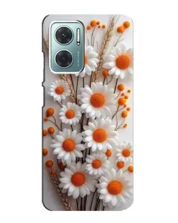 Чехол для Xiaomi Redmi Note 11E с картинкой «Белые сухоцветы» Чехол для Xiaomi Redmi Note 11E с картинкой «Белые сухоцветы»
