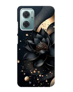 Чехол для Xiaomi Redmi Note 11E с картинкой «Черный лотос» Чехол для Xiaomi Redmi Note 11E с картинкой «Черный лотос»