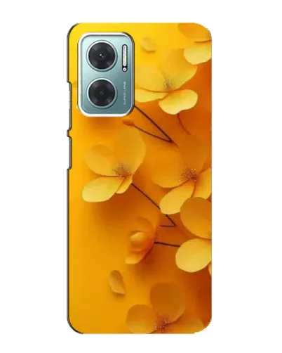 Чехол для Xiaomi Redmi Note 11E с картинкой «Золотые лепестки»