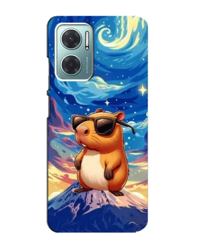 Чехол для Xiaomi Redmi Note 11E с картинкой «Капибара Ван Гога»