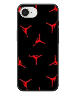 Чохол для iPhone 17e з картинкою «Jordan Red Pattern»