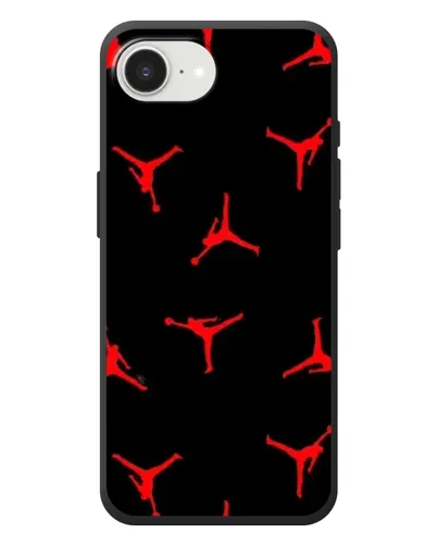 Чохол для iPhone 17e з картинкою «Jordan Red Pattern» Чохол для iPhone 17e з картинкою «Jordan Red Pattern»