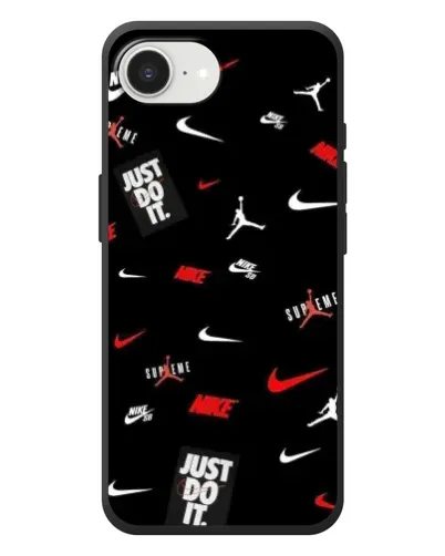 Чохол для iPhone 17e з картинкою «Nike Mix Pattern» Чохол для iPhone 17e з картинкою «Nike Mix Pattern»