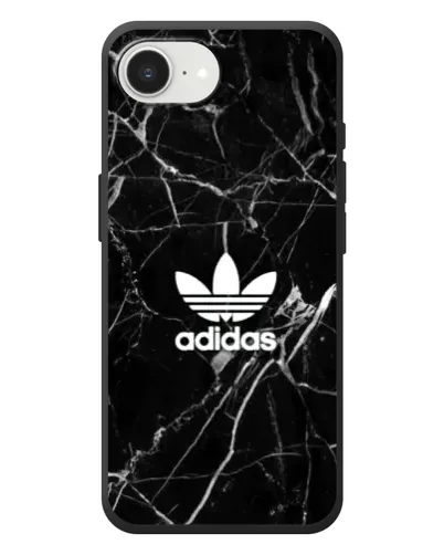 Чохол для iPhone 17e з картинкою «Білий мармур Adidas»