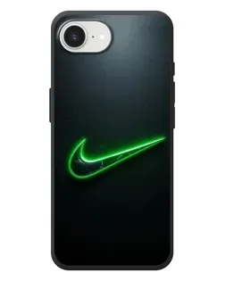 Чохол для iPhone 17e з картинкою «Неоновий контур Nike»