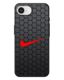 Чехол для iPhone 17e с картинкой «Nike — карбоновая сетка»