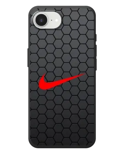 Чехол для iPhone 17e с картинкой «Nike — карбоновая сетка»